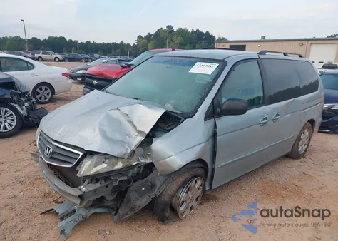 2002 Honda Odyssey Exl z USA, uszkodzony, nr VIN 2HKRL18962H584675